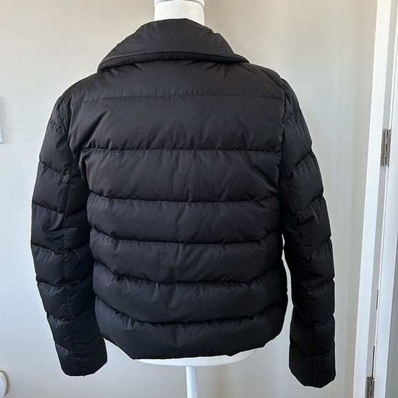 Beautiful matte black Moncler Chenonceau Giubotto jacket - size 1 - Picture 6 of 12